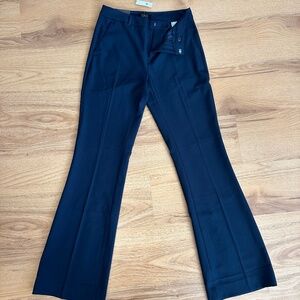 NWT Banana Republic Sculpted Stretch High Rise Bootcut Navy Pants - Size 2